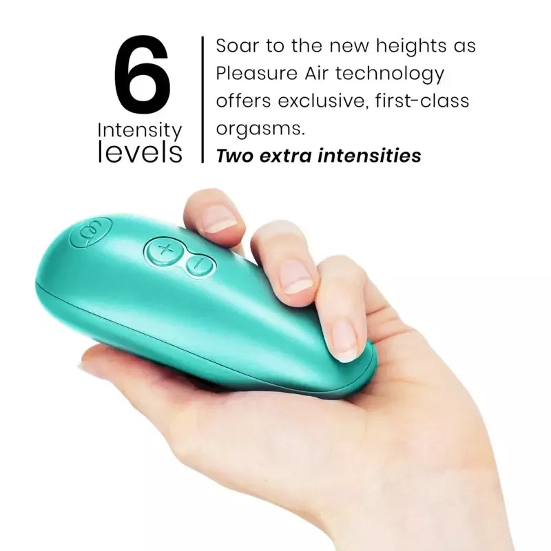 Womanizer Starlet 3 Intimate Air System turkio spalvos, 6 lygiai, atsparus vandeniui