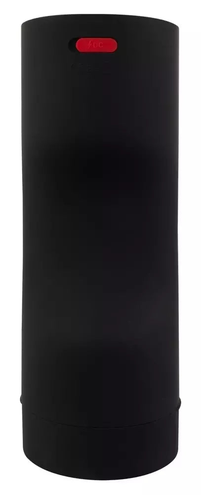 WYNE Model 07 automatinis intymus prietaisas su siurbimo ir vibracijos funkcijomis, juodas