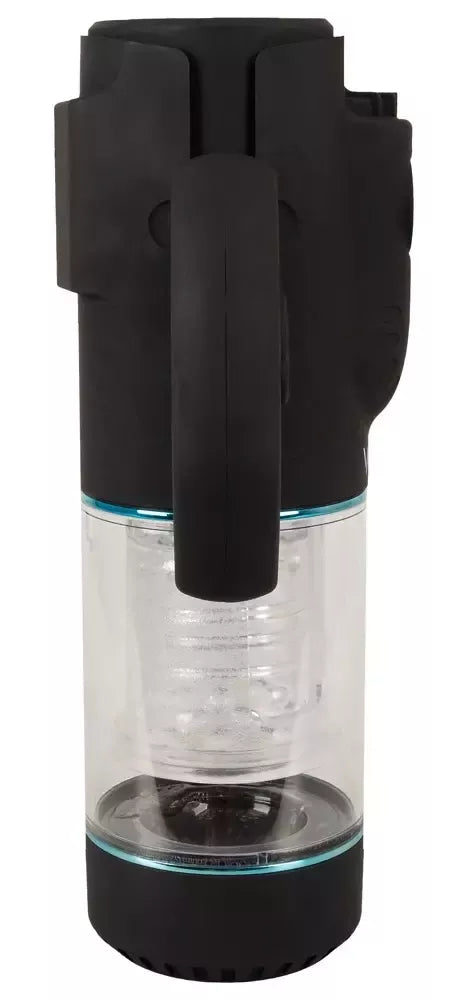 WYNE Model 11 automatinis masturbatorius su dvigubais varikliais, pilkas, 29 cm