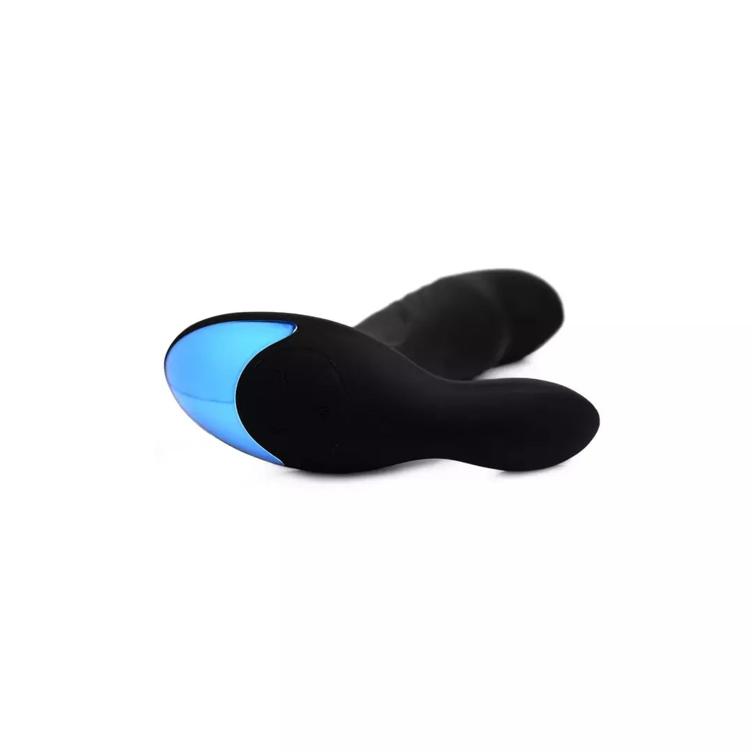 XR Brands 17x P-Trigasm 3-in-1 silikoninis intymios stimuliacijos prietaisas