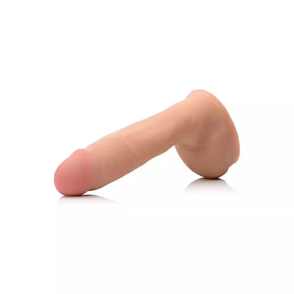 XR Brands dvigubo tankio „Squirting“ modelis, 20,5 cm, lankstus paviršius