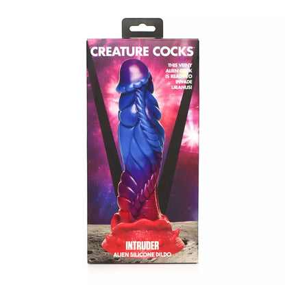 XR Brands Intruder silikoninis intymus prietaisas Purple Fantasy Edition