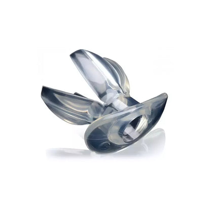 XR Brands Master Series Clear Expanding Dilator 4,5" reguliuojamas kamštis