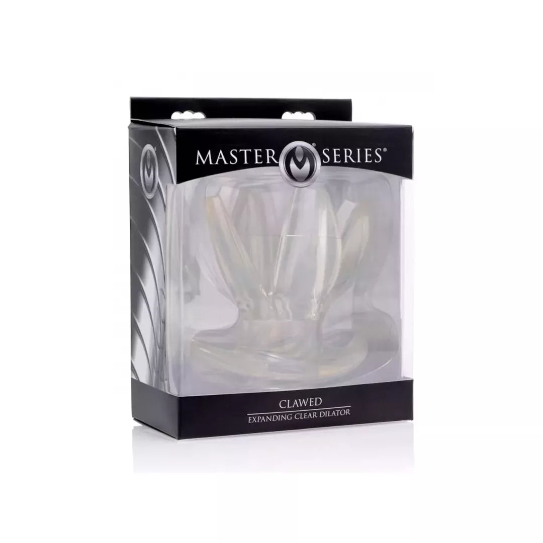 XR Brands Master Series Clear Expanding Dilator 4,5" reguliuojamas kamštis