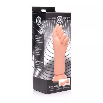 XR Brands Master Series Knuckles Small Hand Model su vakuuminu pagrindu 21 cm
