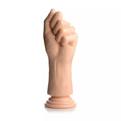 XR Brands Master Series Knuckles Small Hand Model su vakuuminu pagrindu 21 cm