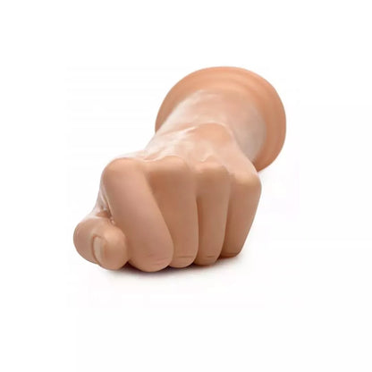 XR Brands Master Series Knuckles Small Hand Model su vakuuminu pagrindu 21 cm