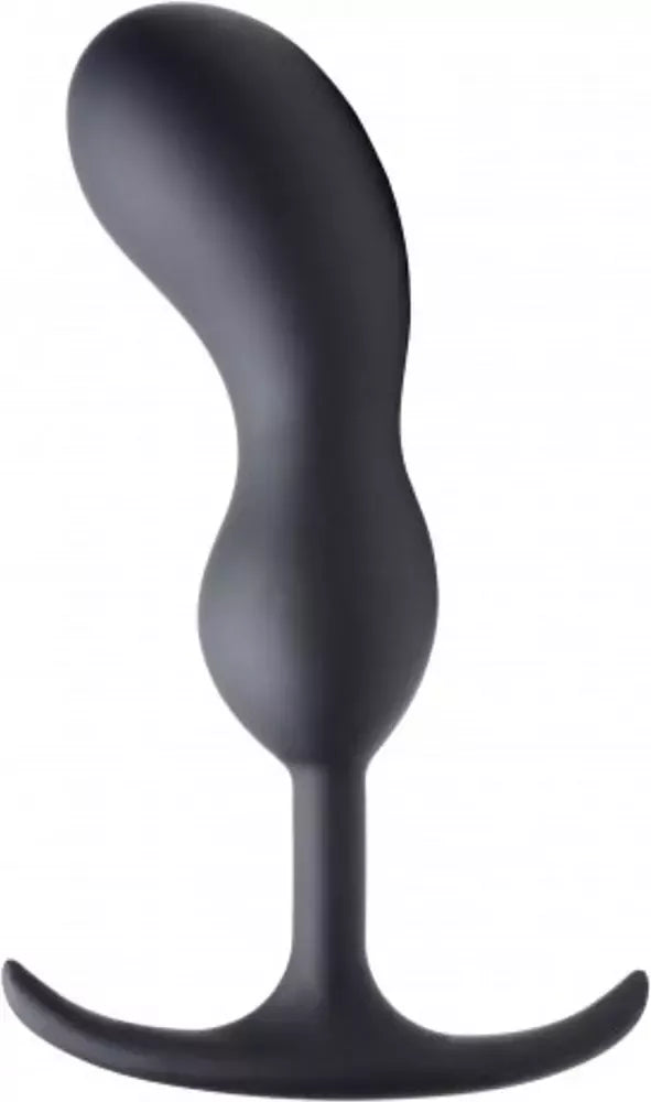 XR Brands Master Series silikoninis pasunkintas prostatos kamštis, didelis