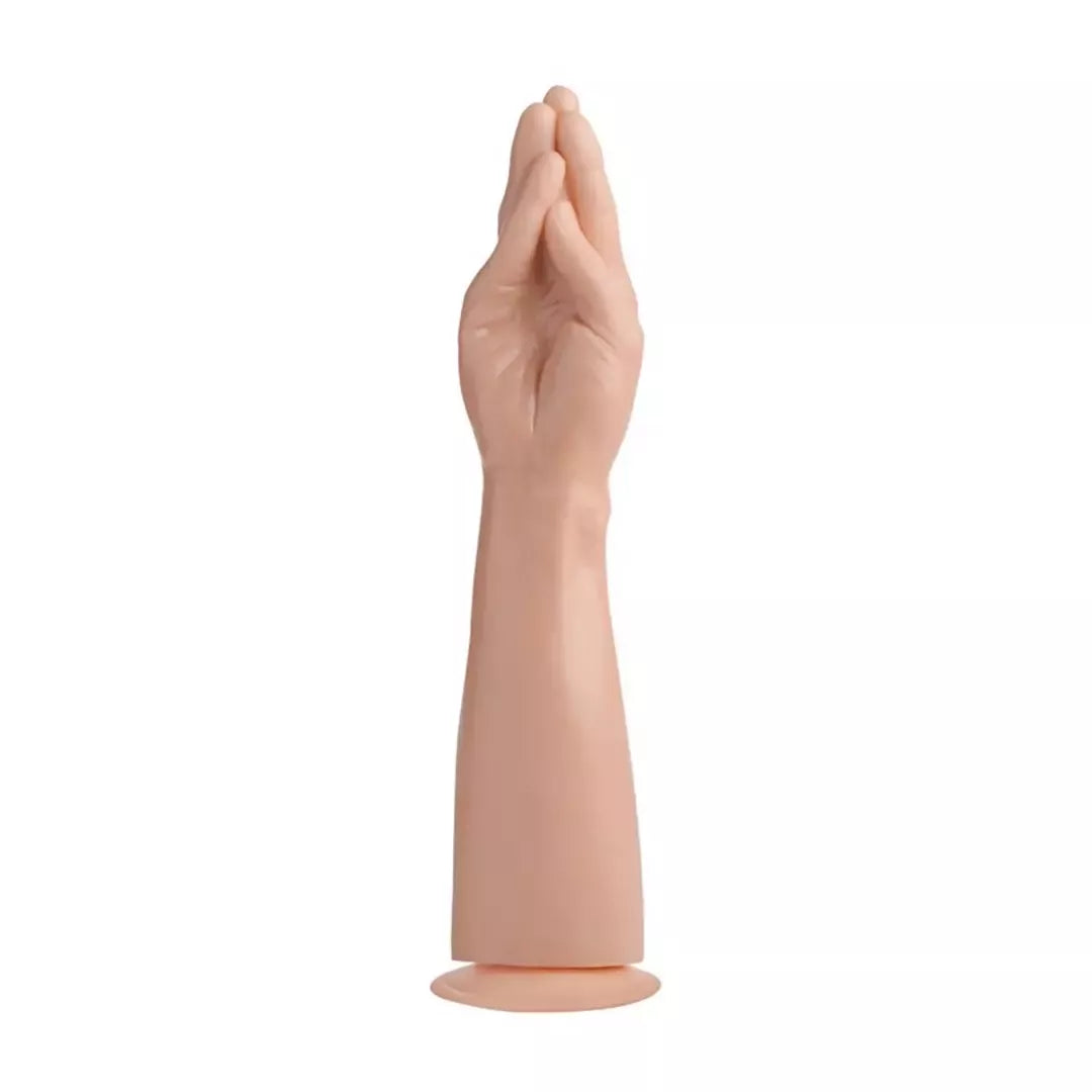 XR Brands Master Series The Fister intymaus dilbio modelis 38 cm, juodas