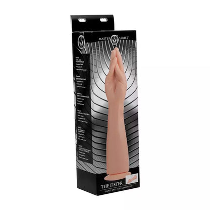 XR Brands Master Series The Fister intymaus dilbio modelis 38 cm, juodas