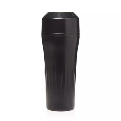 XR Brands Predator Intimate Grey Machine masturbatorius su reguliuojamu siurbimu