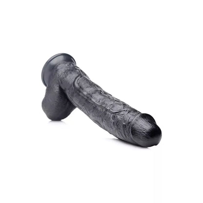 XR Brands Raging Rhino didelis anatominis modelis, 43 cm, juodas