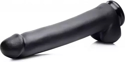 XR Brands The Master juodas modelis su siurbtuku, 30 cm
