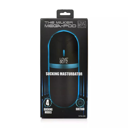 XR Brands The Milker Mega-Pod intymus siurbimo prietaisas – dvipusis dizainas