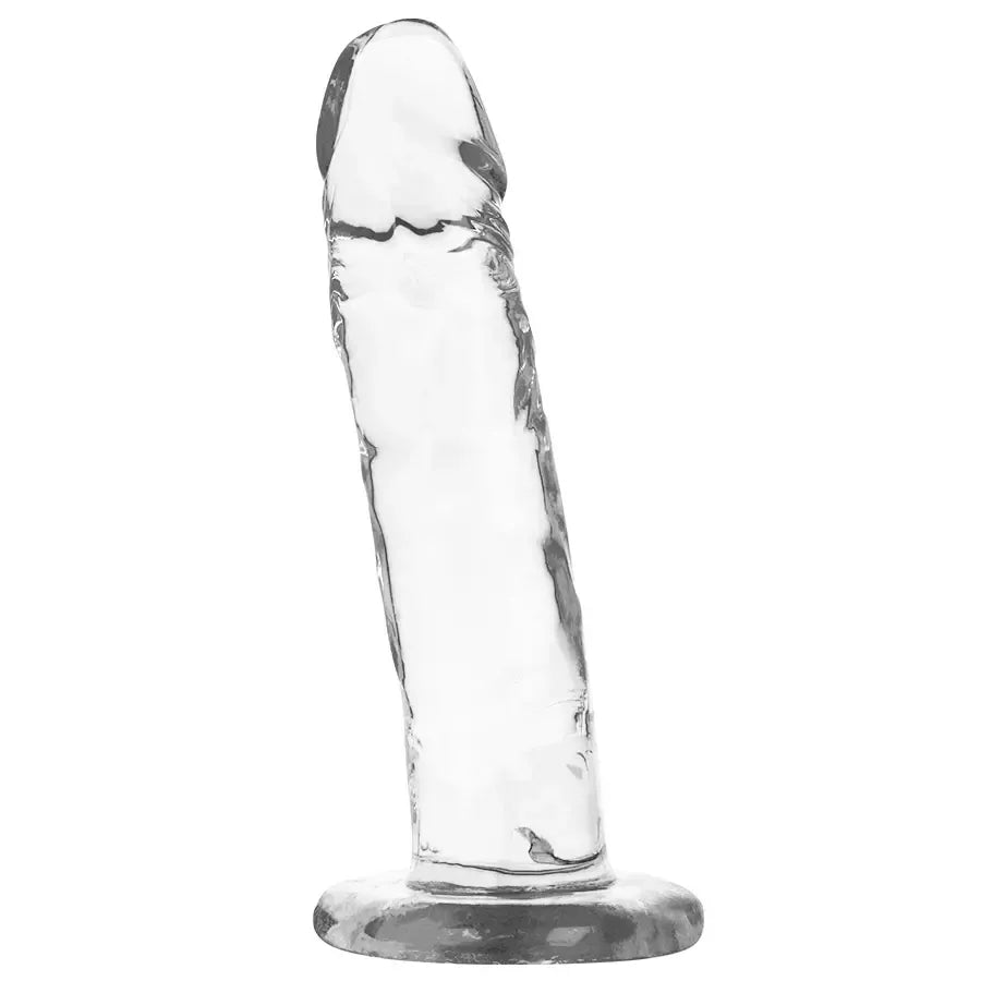 XRAY Clear 18 cm permatomas intymus modelis su siurbtuku
