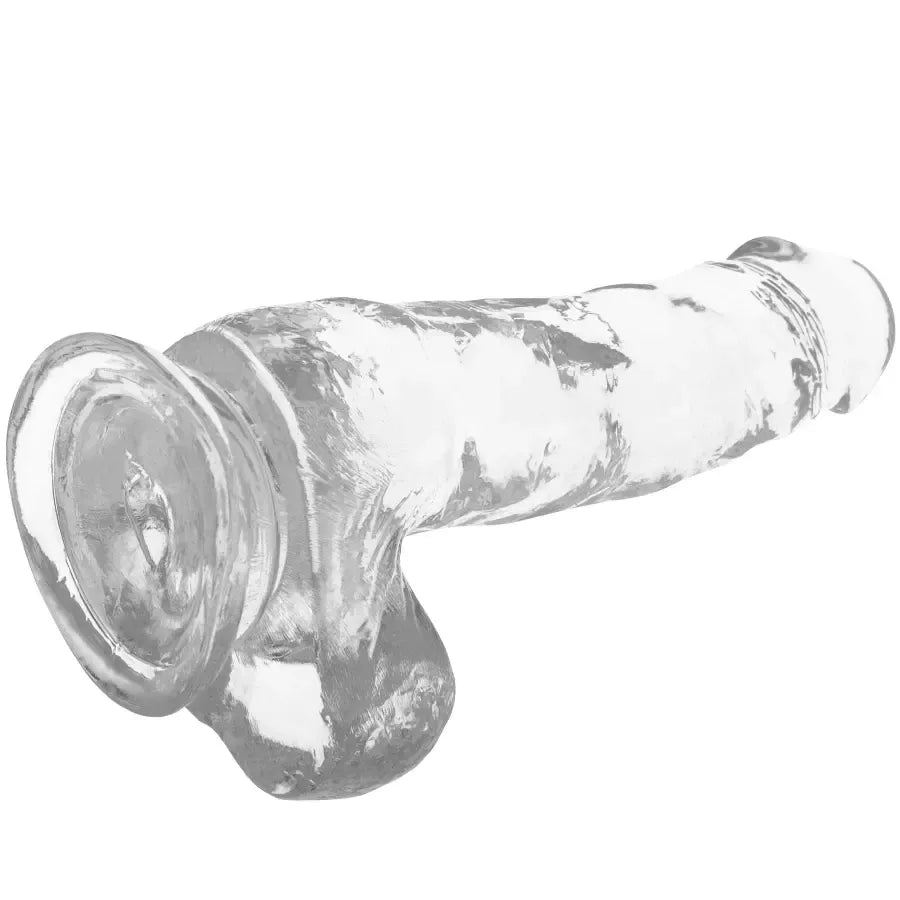 XRAY skaidrus intymus modelis 18,5 cm – lanksti, bekvapė želė medžiaga