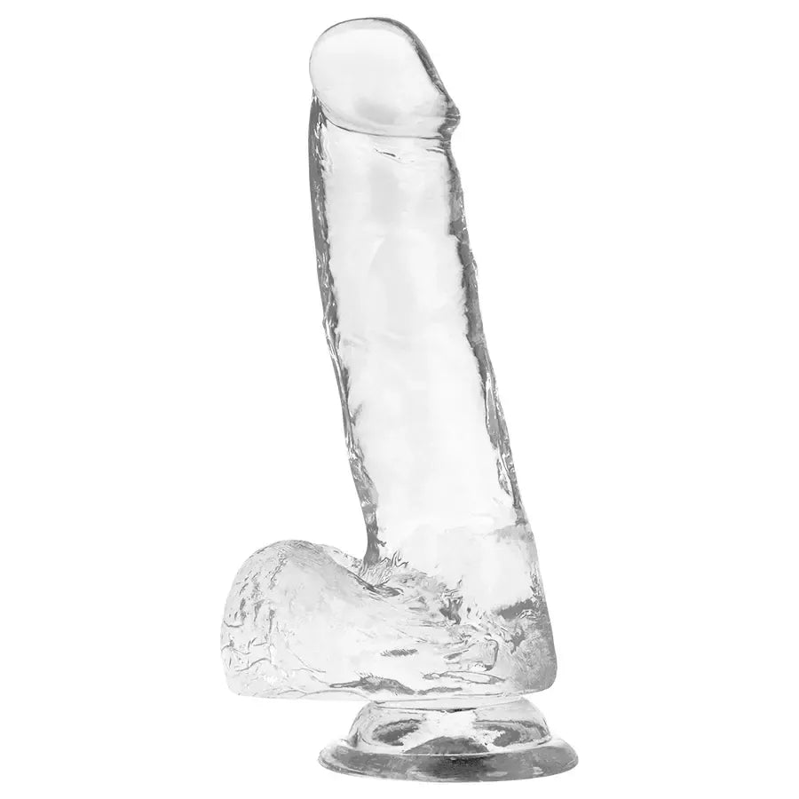 XRAY skaidrus intymus modelis 18,5 cm – lanksti, bekvapė želė medžiaga