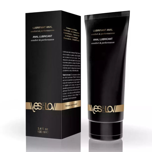 YESforLOV Comfort & Performance lubrikantas 100 ml – ilgai išliekanti vandens ir silikono formulė