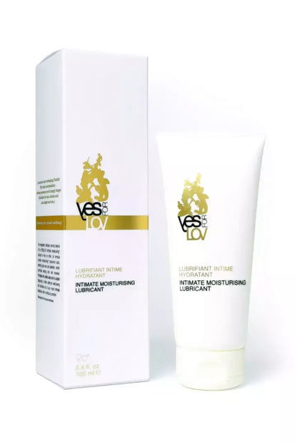 YESforLOV intymus drėkinamasis lubrikantas 100ml - bekvapė formulė vandens pagrindu