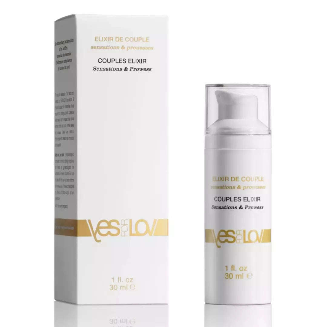 YESforLOV Sensations & Prowess Couples Elixir 30ml - Dviejų veiksmų formulė
