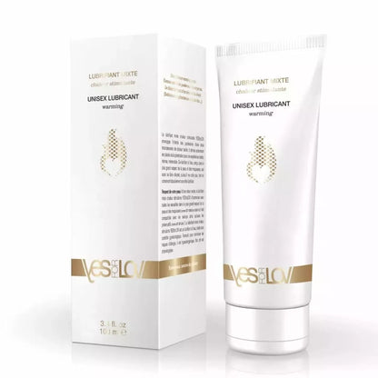YESforLOV Unlimited Warming Lubricant 100ml – vandens pagrindu, neutralus pH