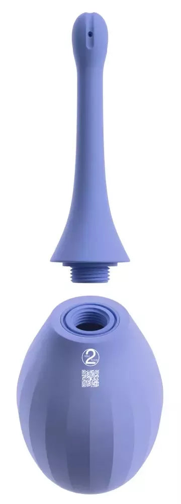 You2Toys Anal Douche lanksti silikoninė higienos sistema, 300 ml, juoda