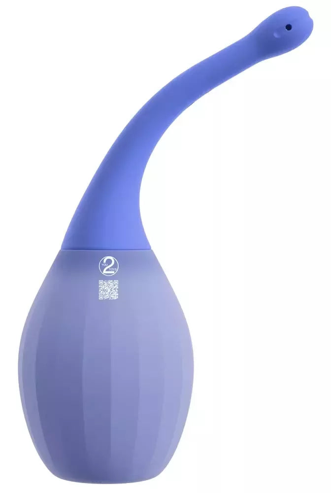 You2Toys Anal Douche lanksti silikoninė higienos sistema, 300 ml, juoda