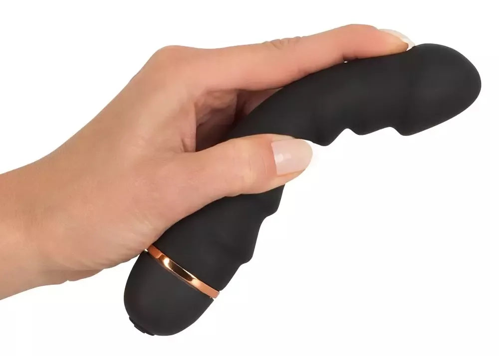 You2Toys Bendy Ripple lankstus vibratorius, juodas, 20 režimų, 16,5 cm