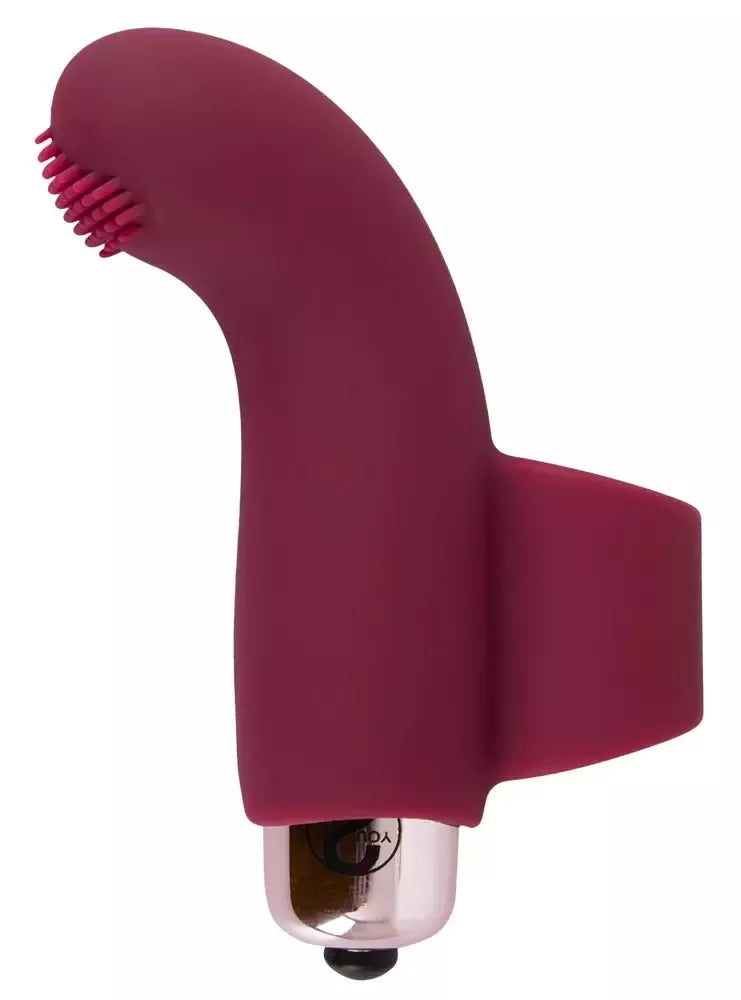 You2Toys Finger Vibe silikoninis mini masažuoklis, 8,5 cm, violetinis