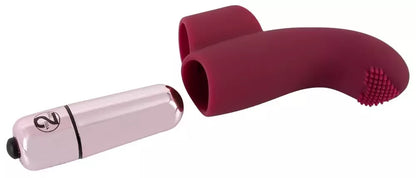 You2Toys Finger Vibe silikoninis mini masažuoklis, 8,5 cm, violetinis