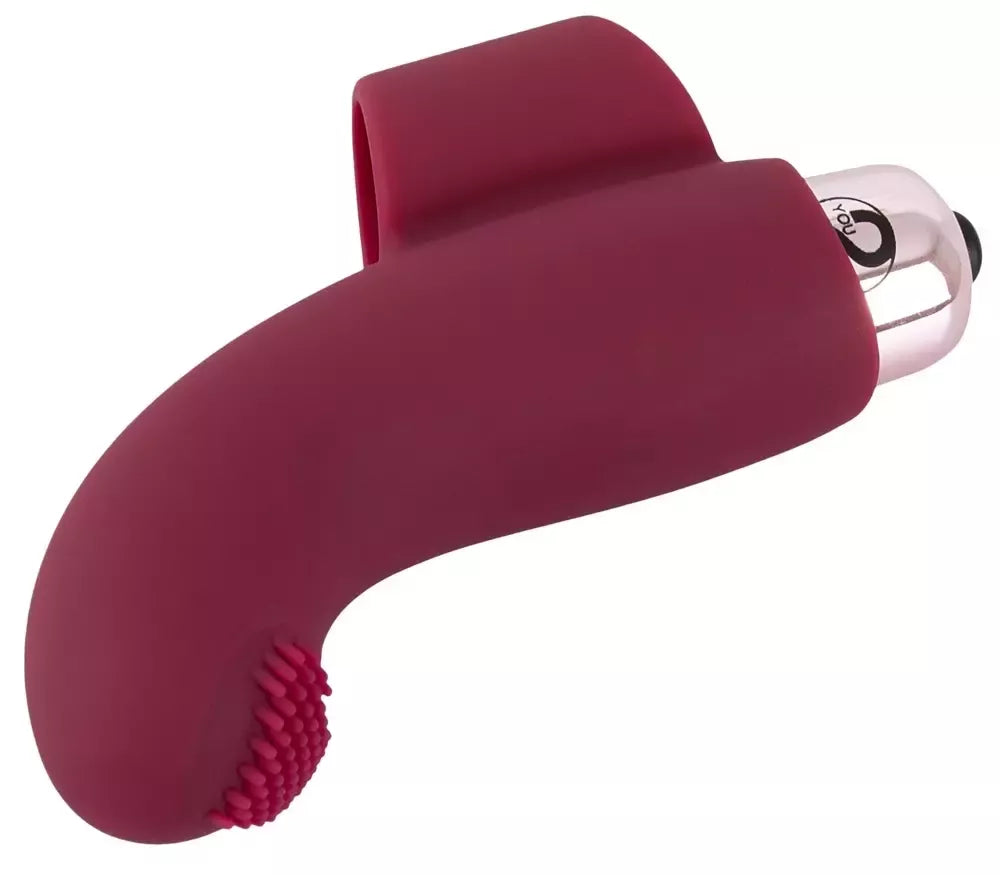 You2Toys Finger Vibe silikoninis mini masažuoklis, 8,5 cm, violetinis