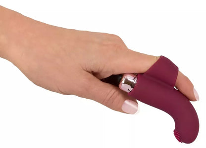 You2Toys Finger Vibe silikoninis mini masažuoklis, 8,5 cm, violetinis