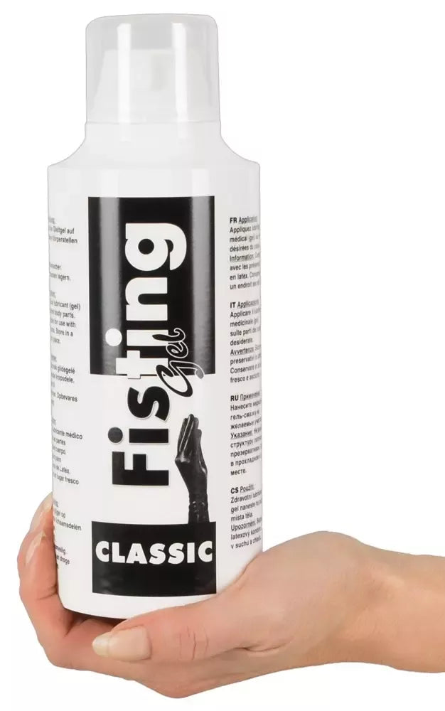 You2Toys Fisting Gel 500 ml ir valiklio rinkinys – Extra Glide formulė