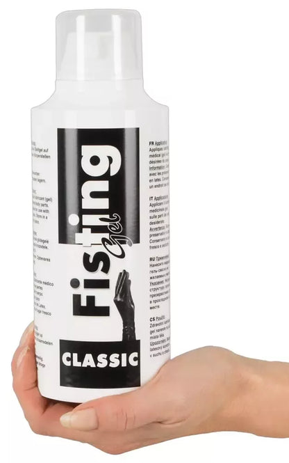 You2Toys Fisting Gel 500 ml ir valiklio rinkinys – Extra Glide formulė