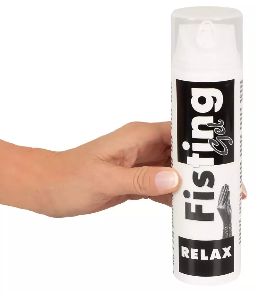 You2Toys Fisting Gel Relax 200ml vandens ir silikono hibridinis lubrikantas su dozatoriumi