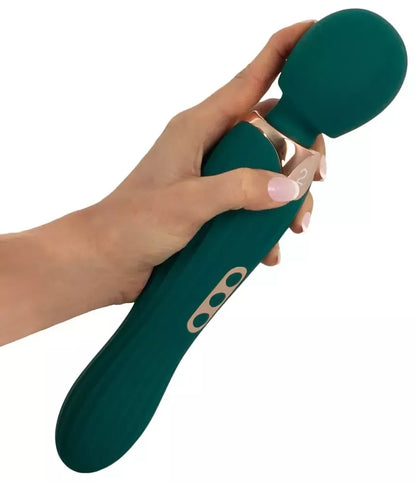 You2Toys Grande Wand Green – galingas masažuoklis, 29,3 cm