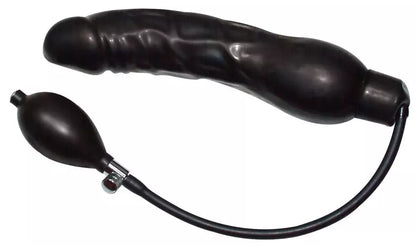 You2Toys Inflatable Latex System Black reguliuojamo dydžio 23cm