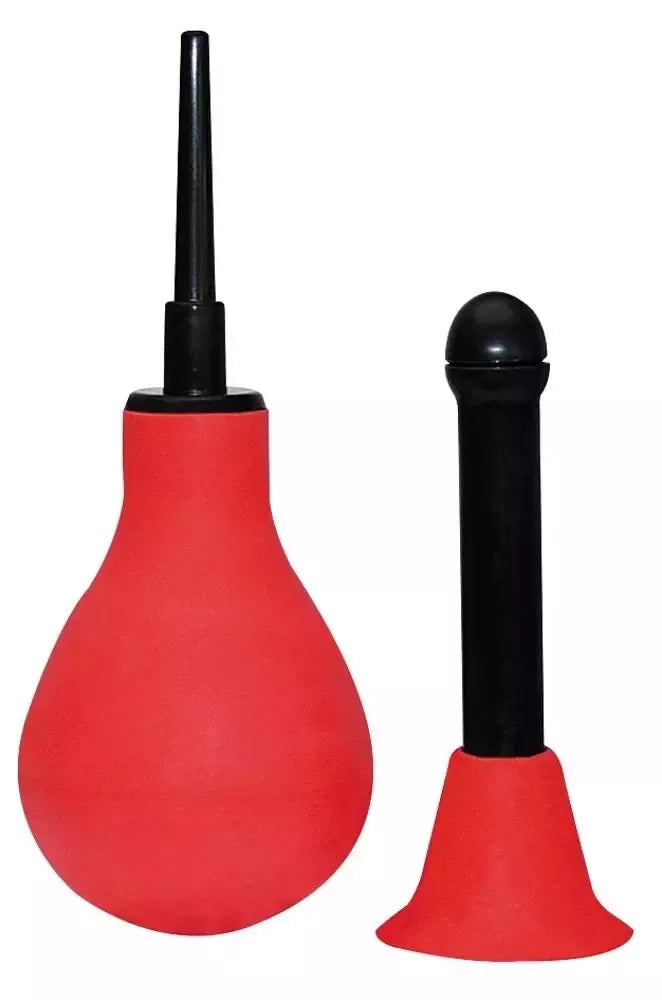 You2Toys Intimate Shower Kit raudonas 220 ml - daugiafunkcė higienos sistema