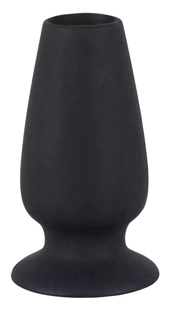 You2Toys Lust Tunnel Plug M silikoninis tuščiaviduris kamštis, juodas, 10 cm