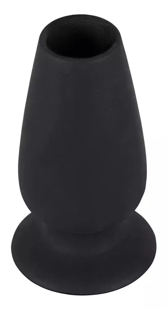 You2Toys Lust Tunnel Plug M silikoninis tuščiaviduris kamštis, juodas, 10 cm