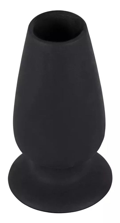 You2Toys Lust Tunnel Plug M silikoninis tuščiaviduris kamštis, juodas, 10 cm