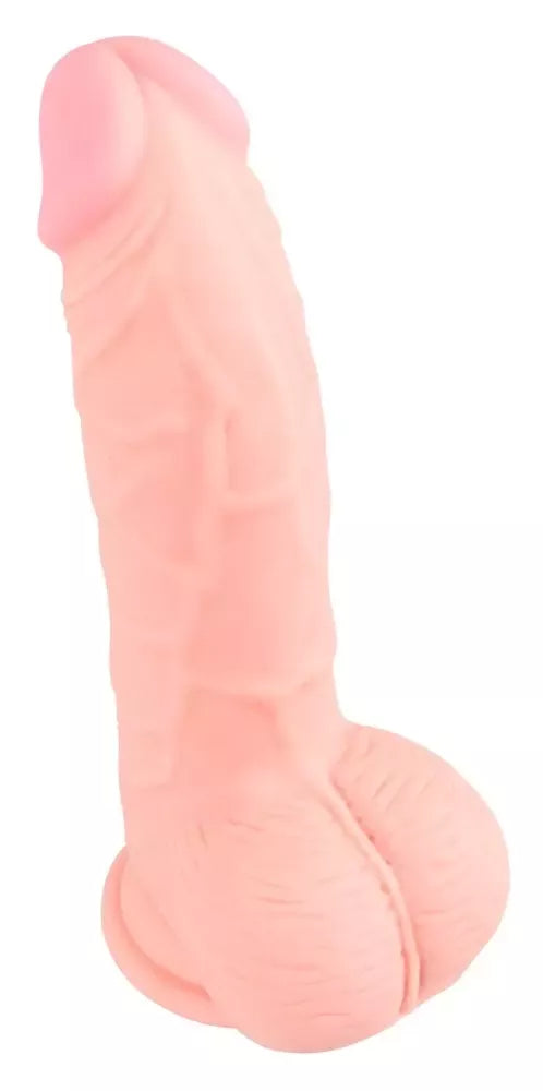 You2Toys medicininio silikono intymus modelis 20 cm, lankstus, su siurbtuku