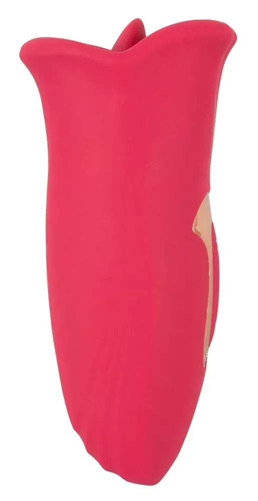 You2Toys Oral Fun Vibrator kilnojamomis lūpomis, silikoninis, rožinis, 13 cm