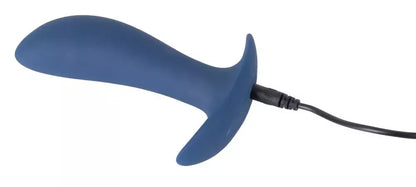 You2Toys Power Plug vibruojantis analinis stimuliatorius su nuotolinio valdymo pulteliu, 12 cm, juodas