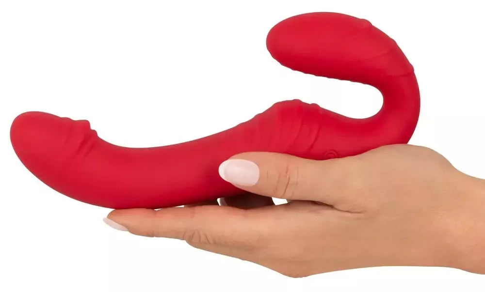 You2Toys RC Strapless vibracinė dviguba sistema, 19,1 cm, silikoninė, violetinė