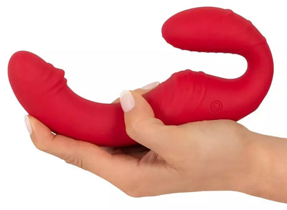 You2Toys RC Strapless vibracinė dviguba sistema, 19,1 cm, silikoninė, violetinė