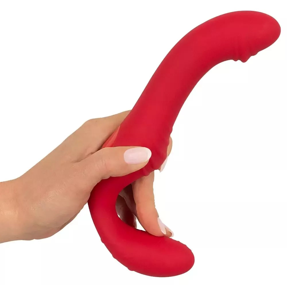 You2Toys RC Strapless vibracinė dviguba sistema, 19,1 cm, silikoninė, violetinė