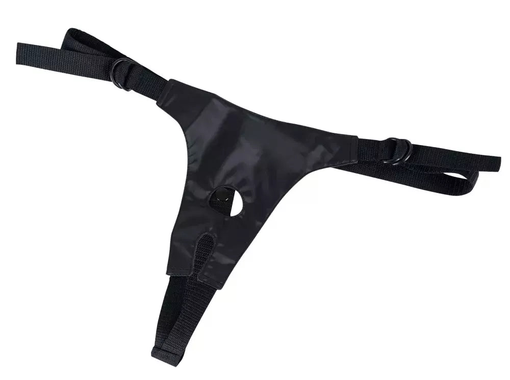 You2Toys reguliuojama diržinė sistema (Strap-On), juodas rinkinys su 3 priedais