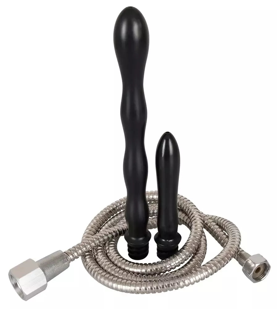 You2Toys Shower Me Deluxe intymios higienos dušo rinkinys su 2 antgaliais, 138 cm žarna