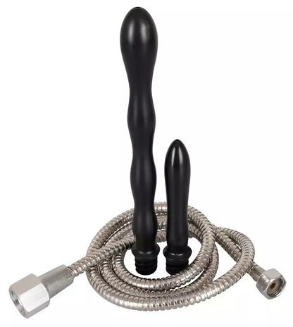 You2Toys Shower Me Deluxe intymios higienos dušo rinkinys su 2 antgaliais, 138 cm žarna